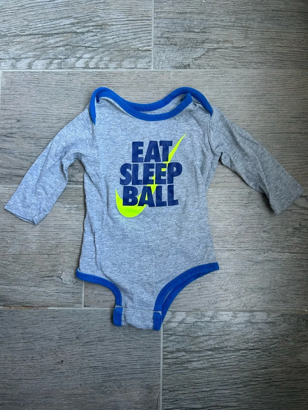 Nike gray bodysuit